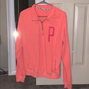 Victoria’s Secret PINK Quarter Zip Pullover